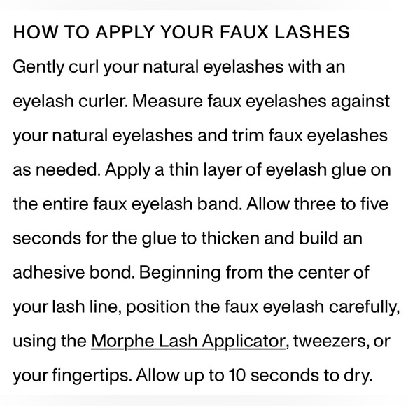 NIB Morphe Make it Big Faux Mink Lashes - Picture 4 of 5